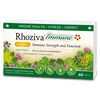 Rhoziva Immune is a powerful herbal supplement made from a proven blend of health-enhancing nutrients. Our stress-relief formula provides comprehensive immune, mental, and physical support and encourages rapid rehabilitation for daily ailments. Supports immune health and immune function.