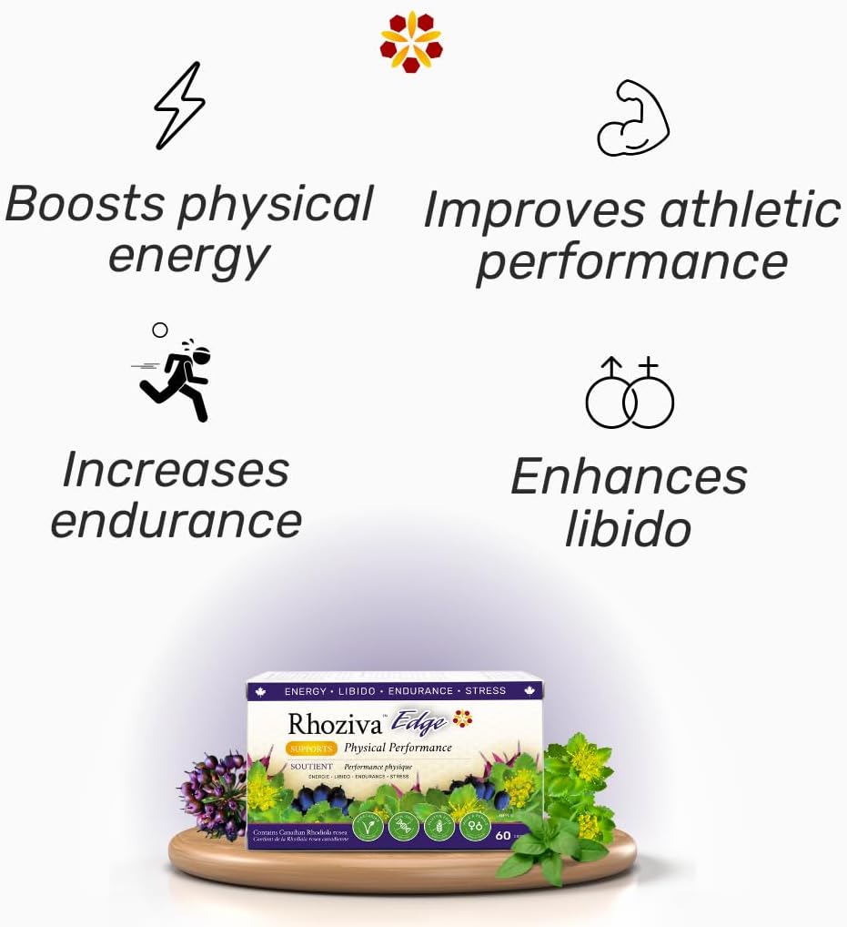 Rhoziva EDGE Pack of 60 Capsules - Bundle & Save $10.98