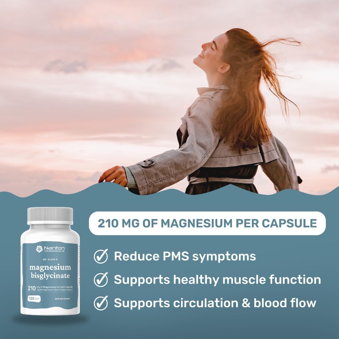 Magnesium 5 pack of 120 Capsules