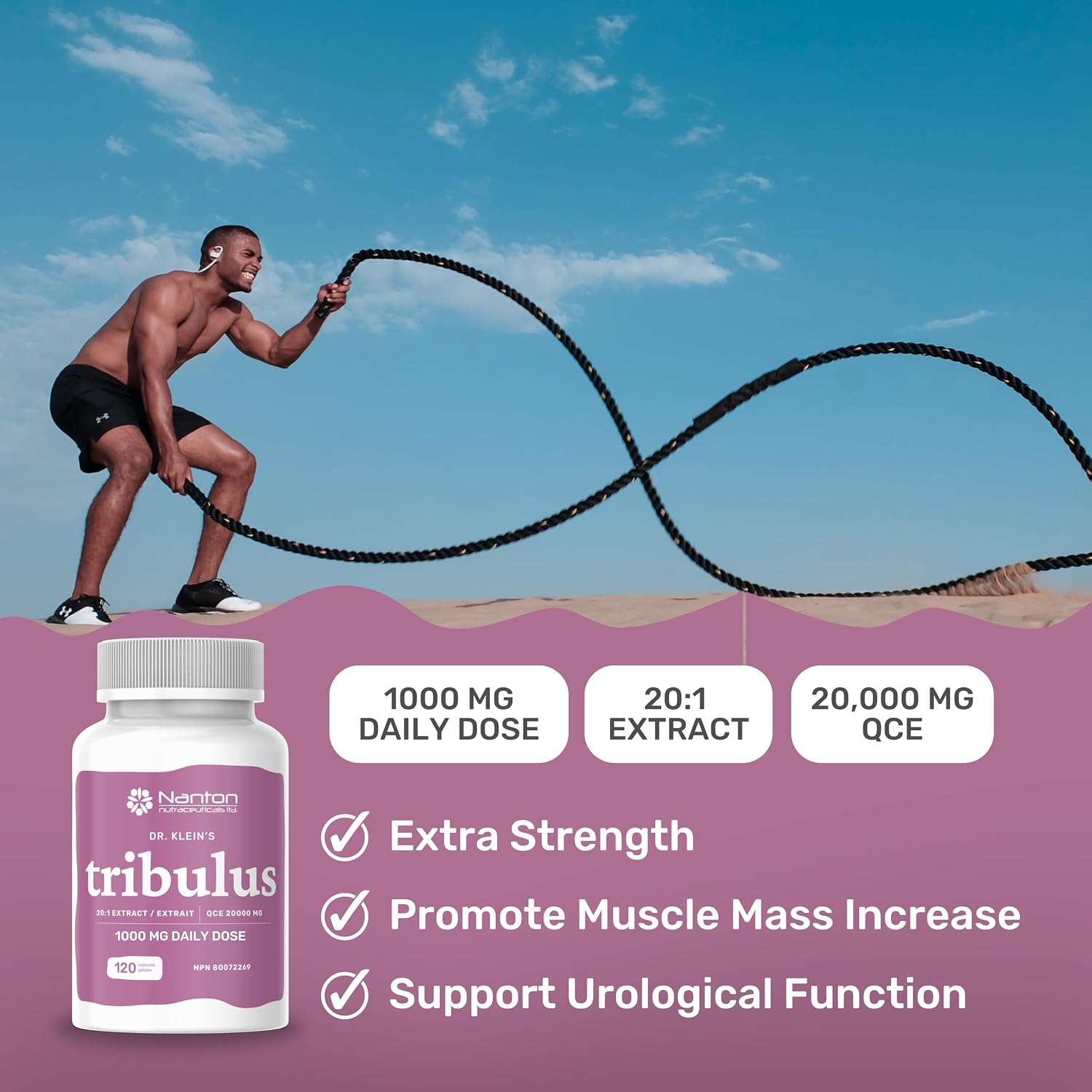 Tribulas 3 Pack of 120 Capsules - Bundle & Save $6.98