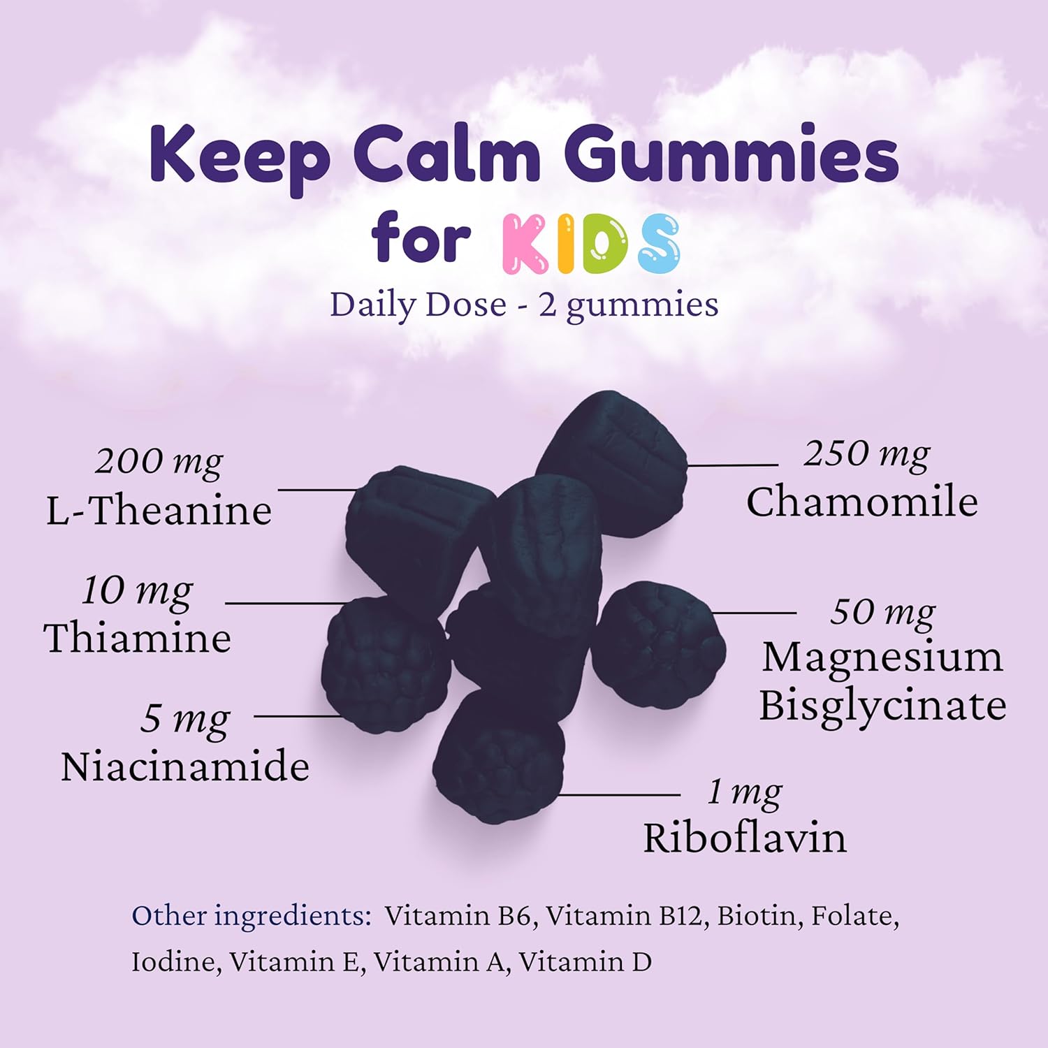 Keep Calm Gummies for Kids