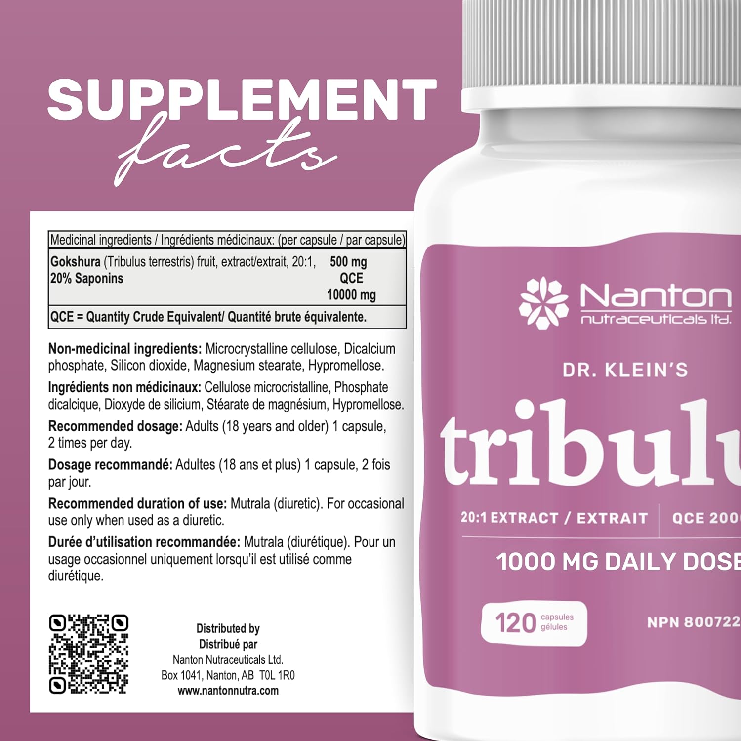 Tribulas 3 Pack of 120 Capsules - Bundle & Save $6.98