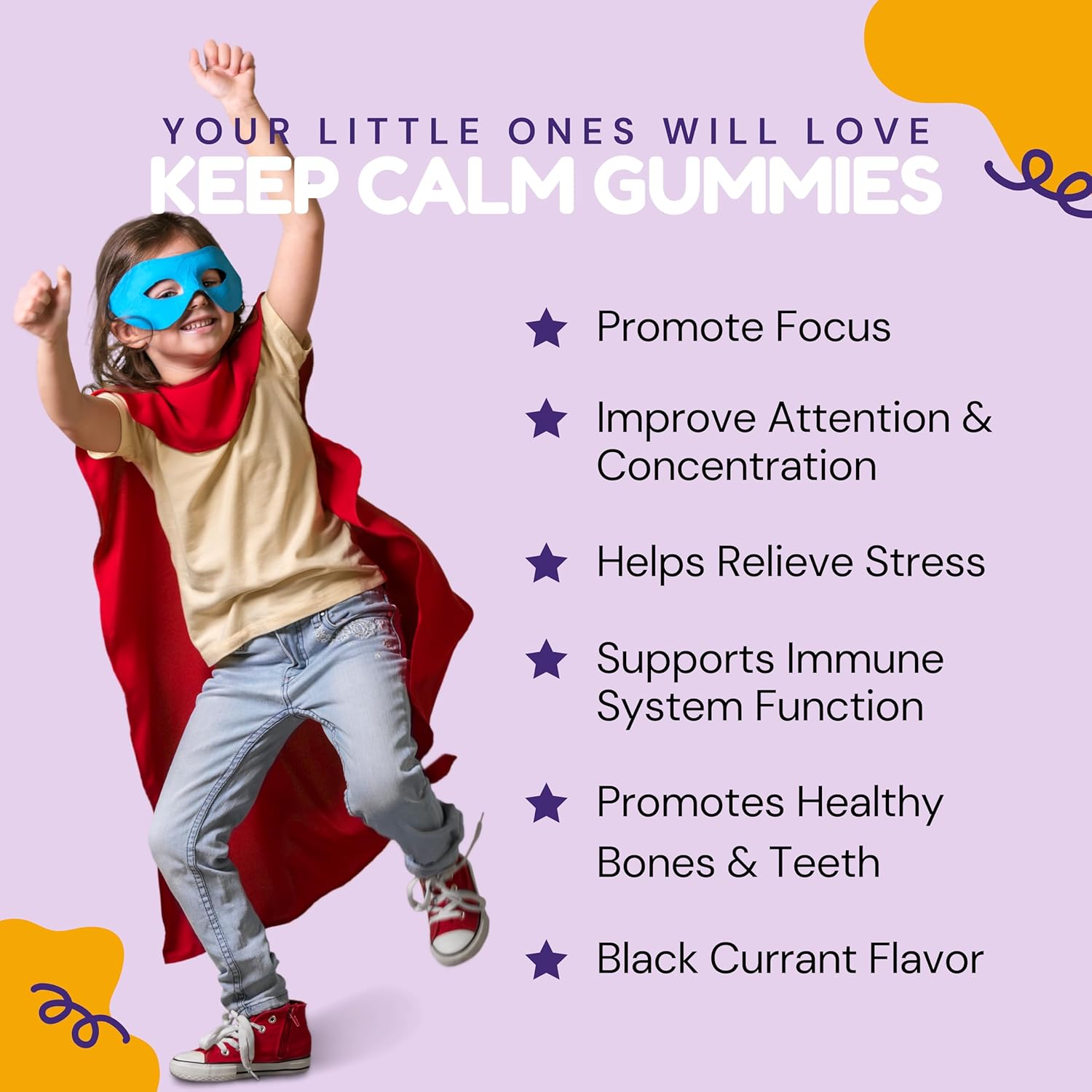 Keep Calm Gummies for Kids