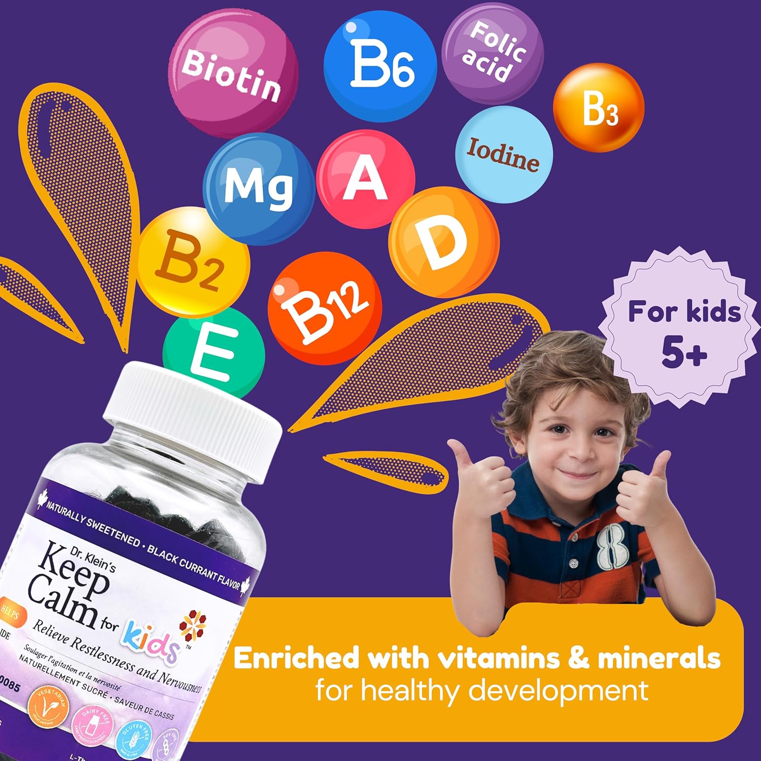 Keep Calm Gummies for Kids