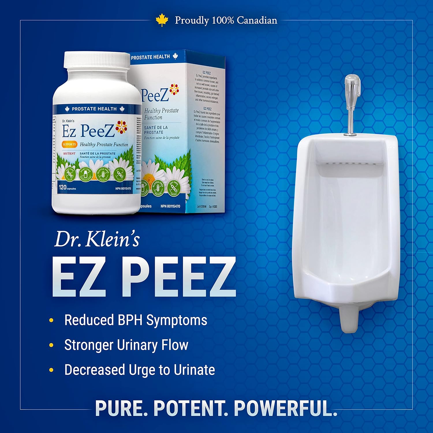 Ez Peez 3 Pack of 120 Capsules - Bundle & Save $14.98