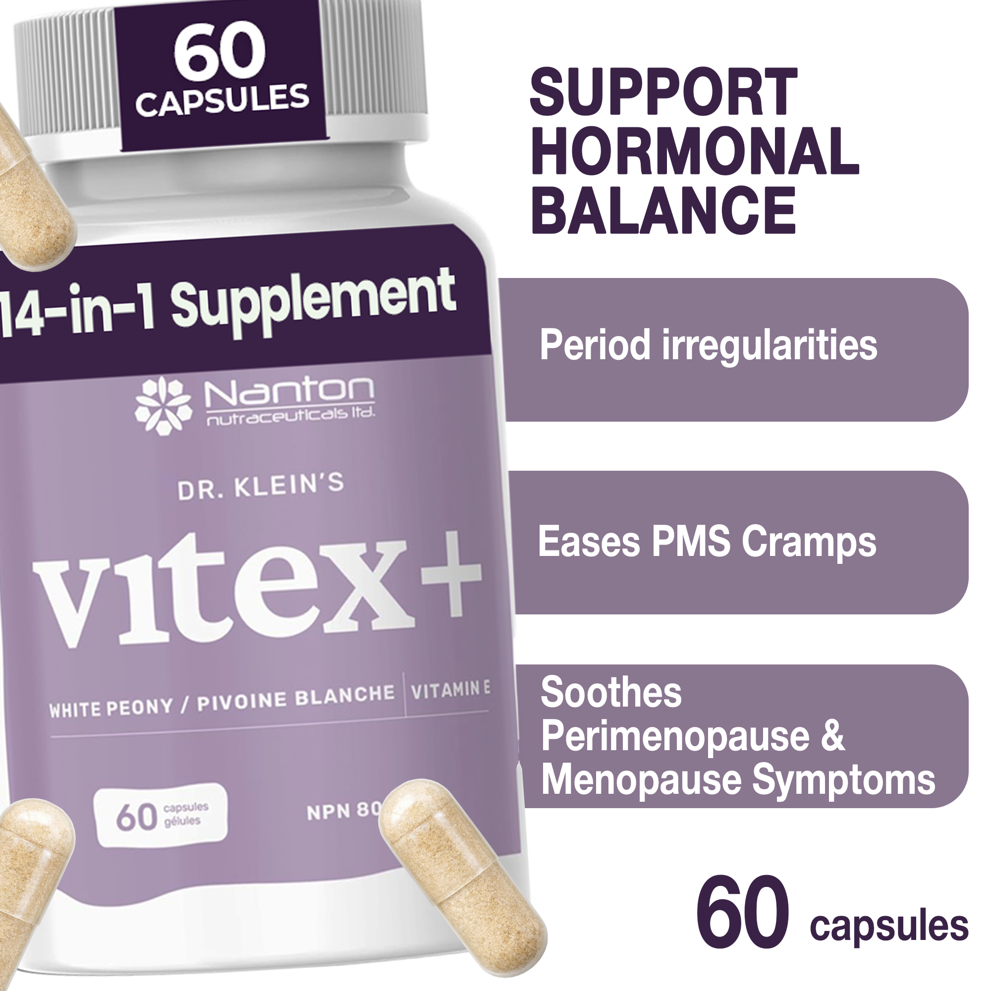 Vitex+ 3 Pack of 60 Capsules
