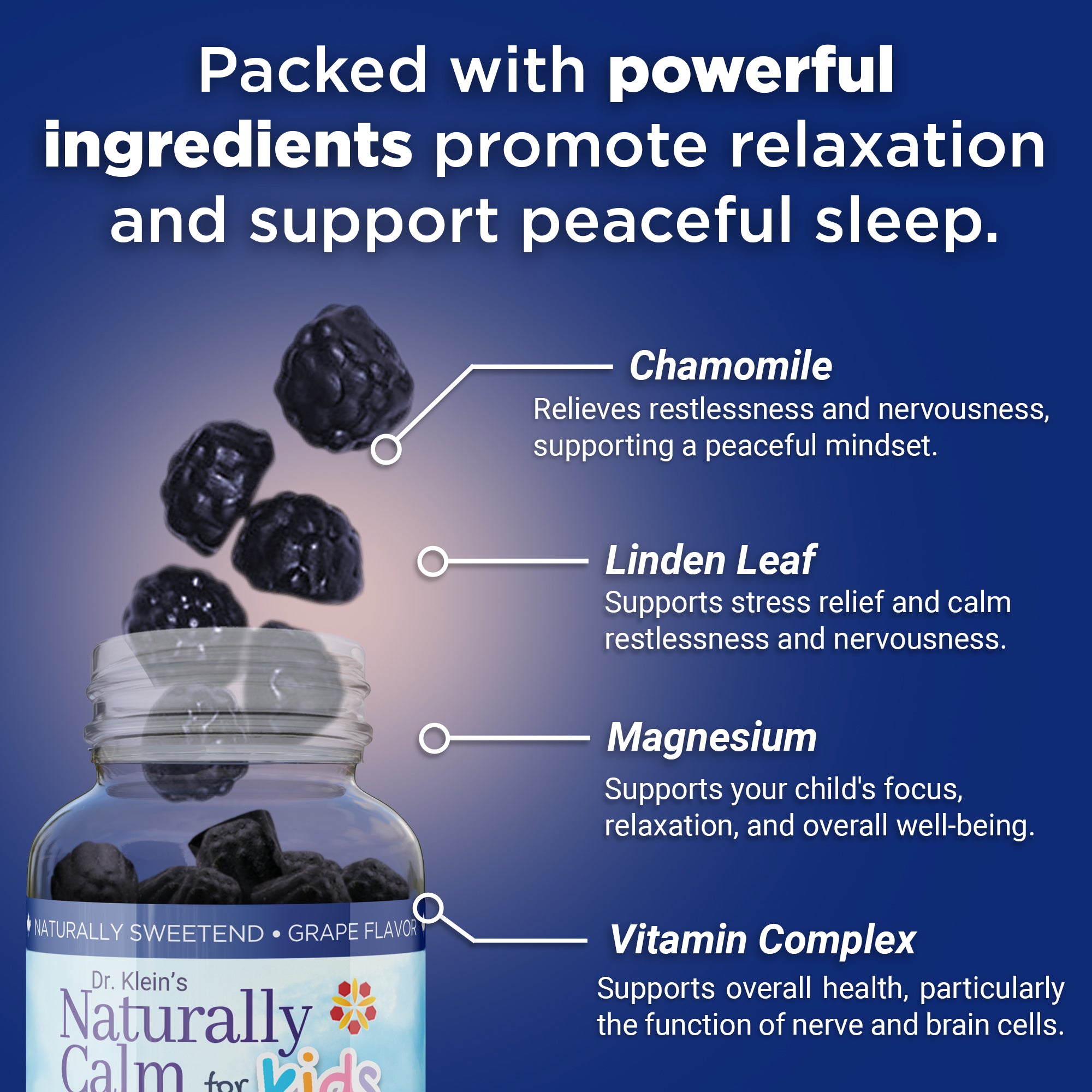 Naturally Calm Gummies for Kids