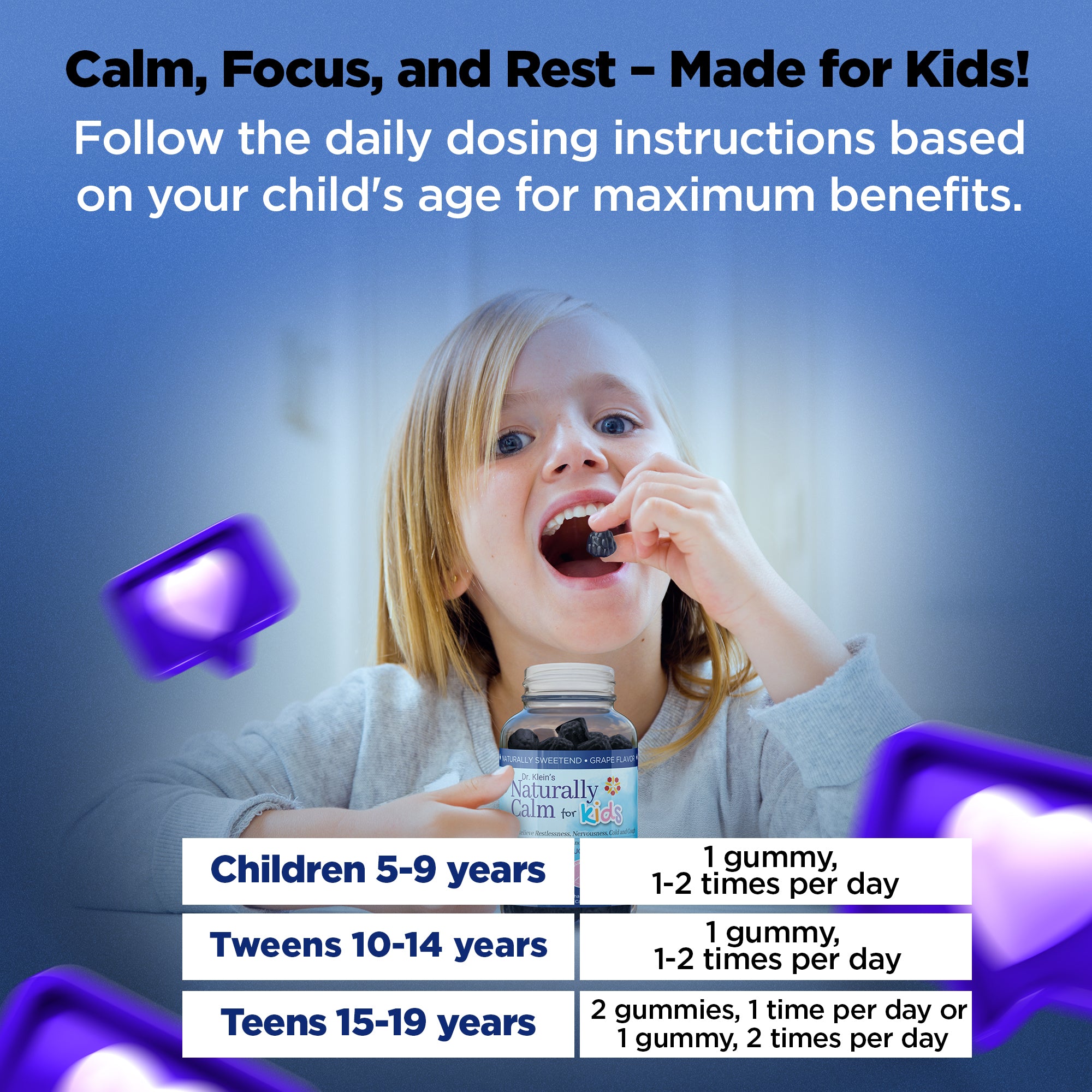 Naturally Calm 3 Pack - Bundle & Save $14.98