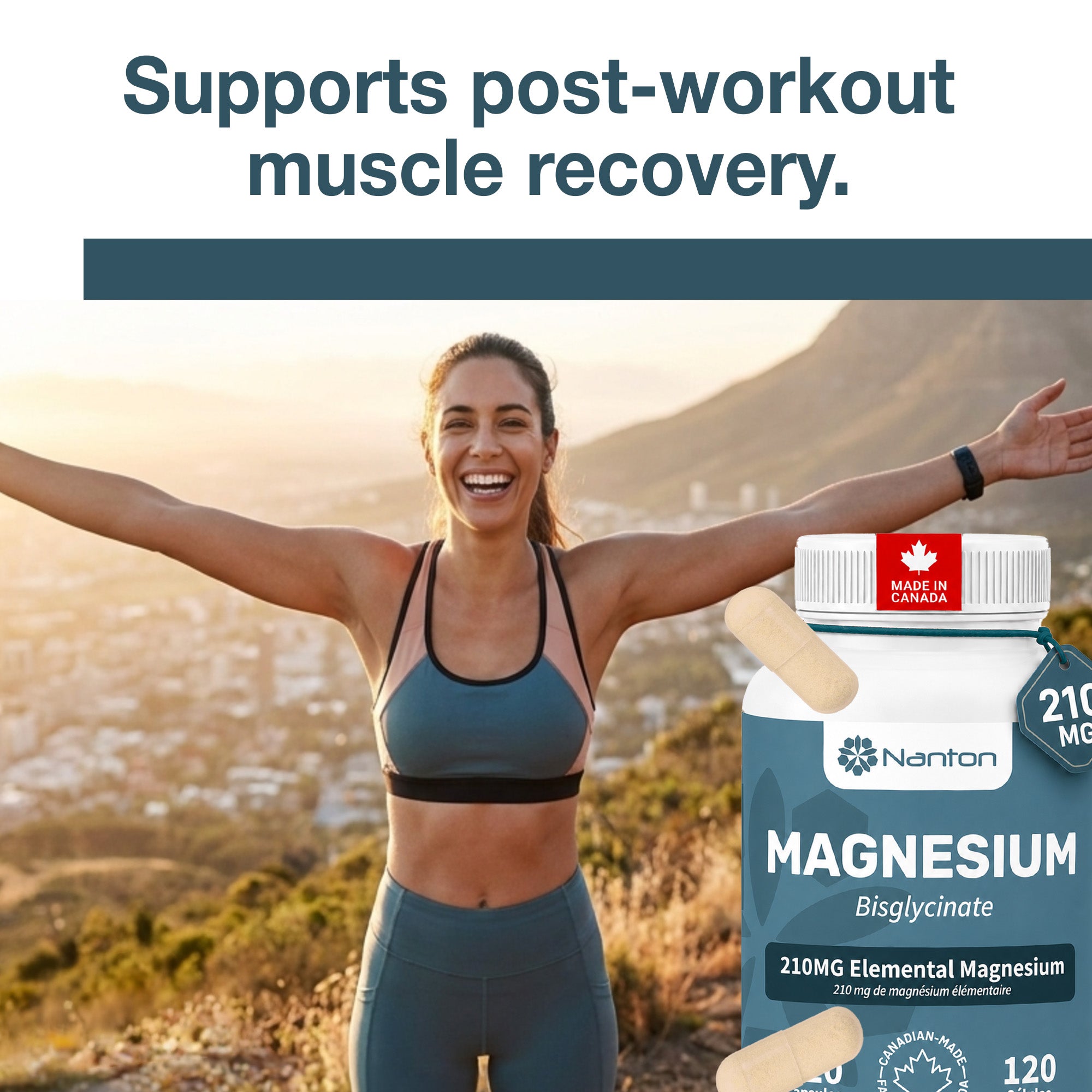 Magnesium 5 pack of 120 Capsules