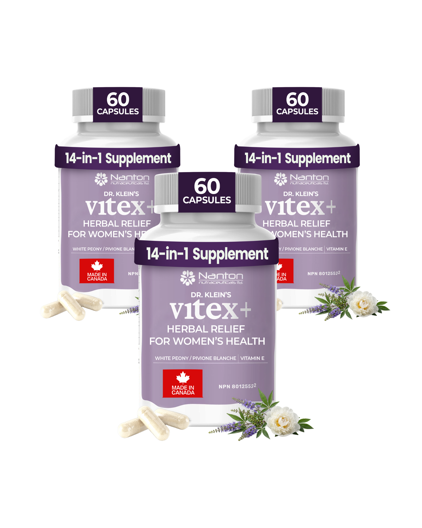 Vitex+ 3 Pack of 60 Capsules