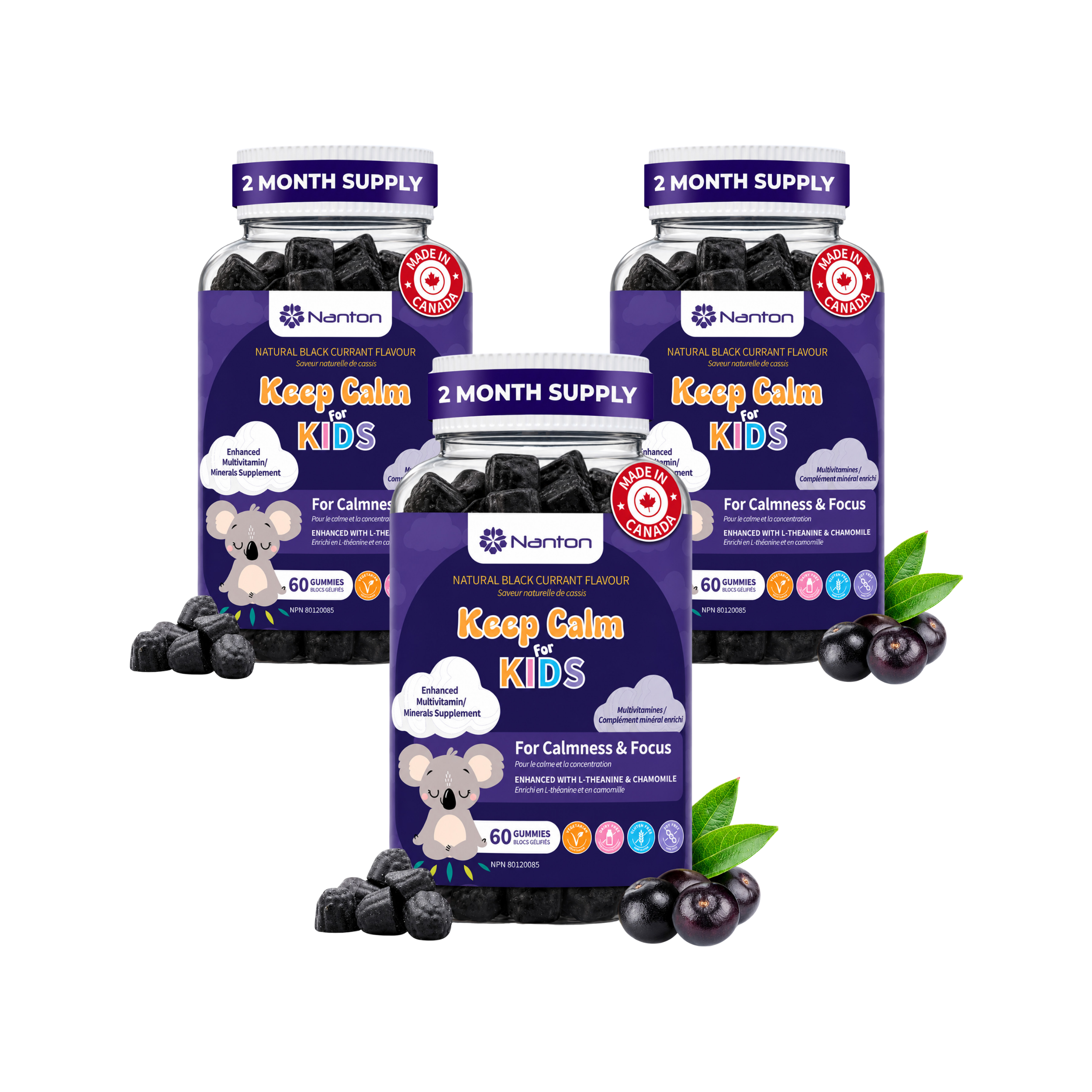 Keep Calm 3 Pack of 60 - Bundle & Save $14.98