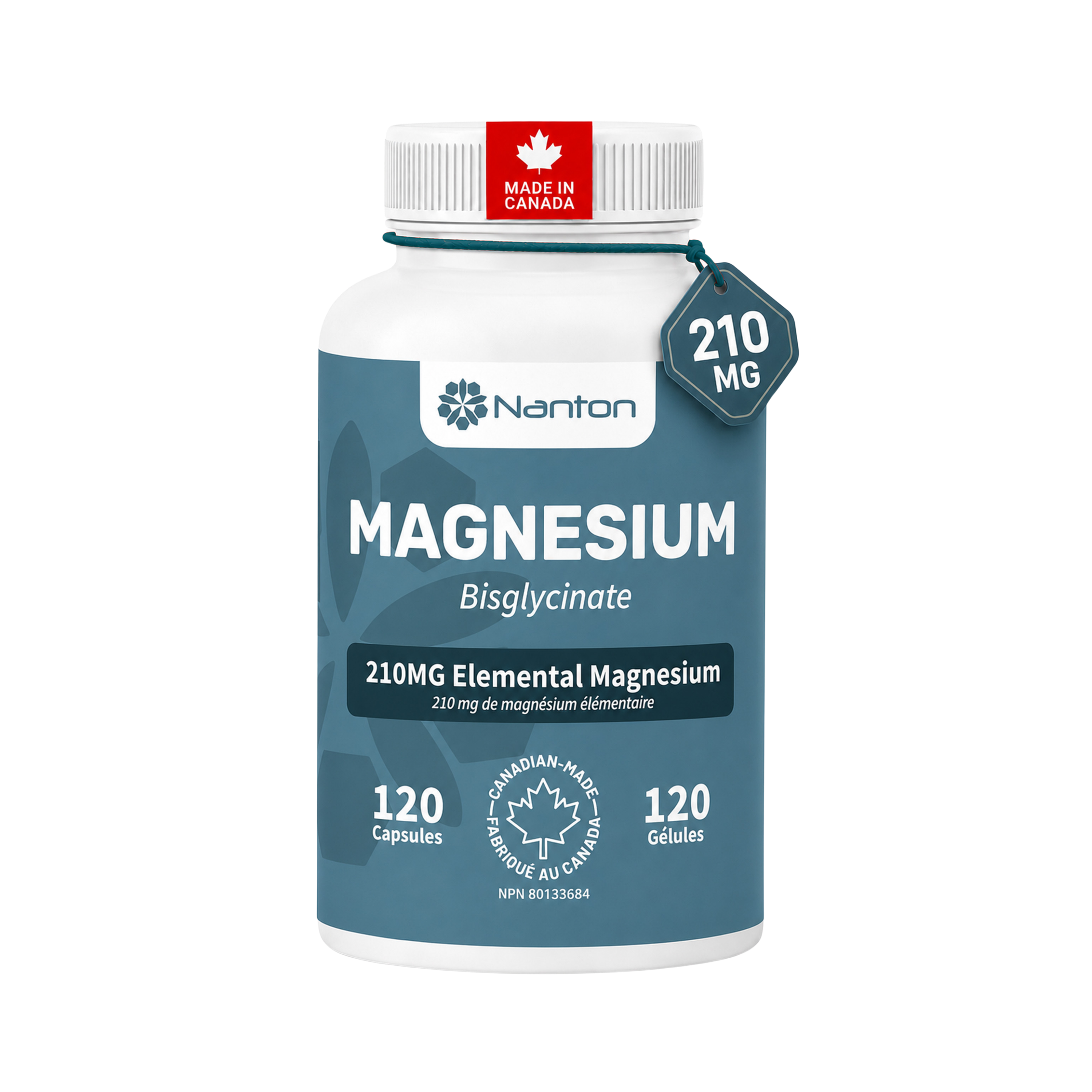 Magnesium 5 pack of 120 Capsules