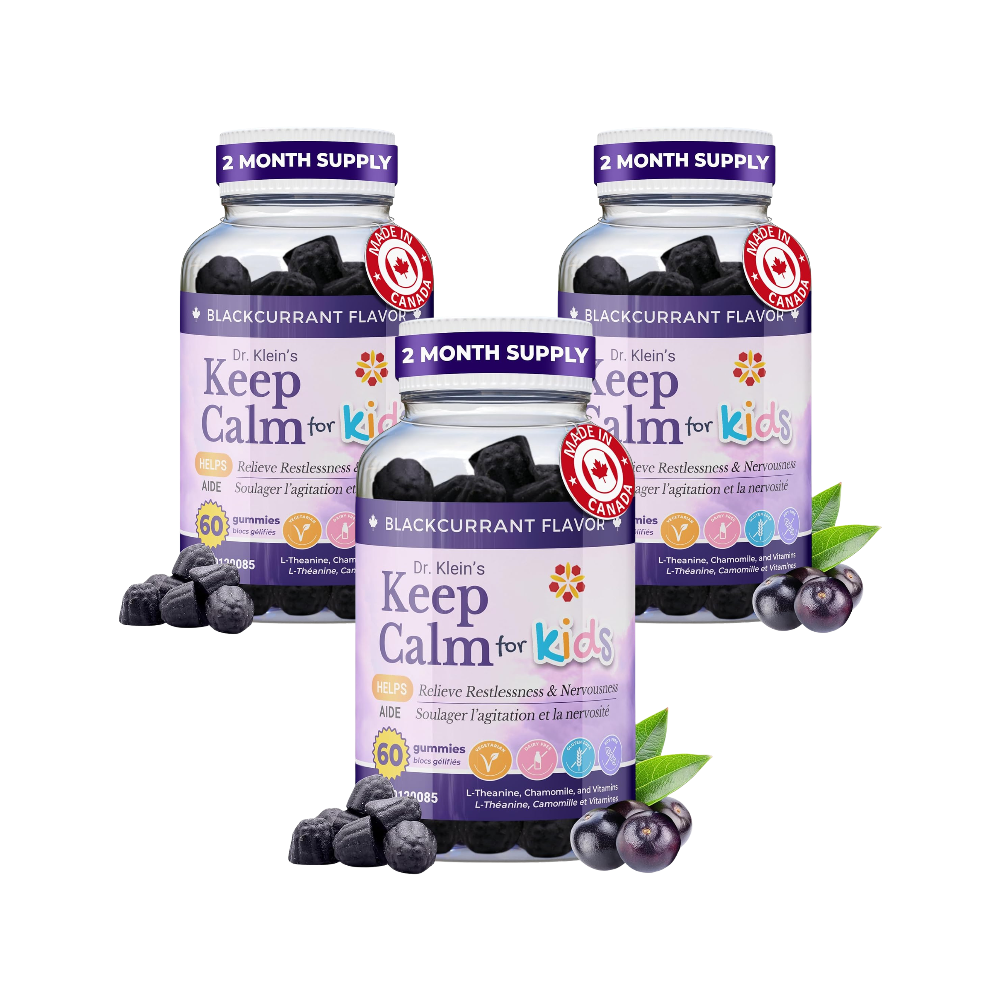 Keep Calm 3 Pack of 60 - Bundle & Save $14.98