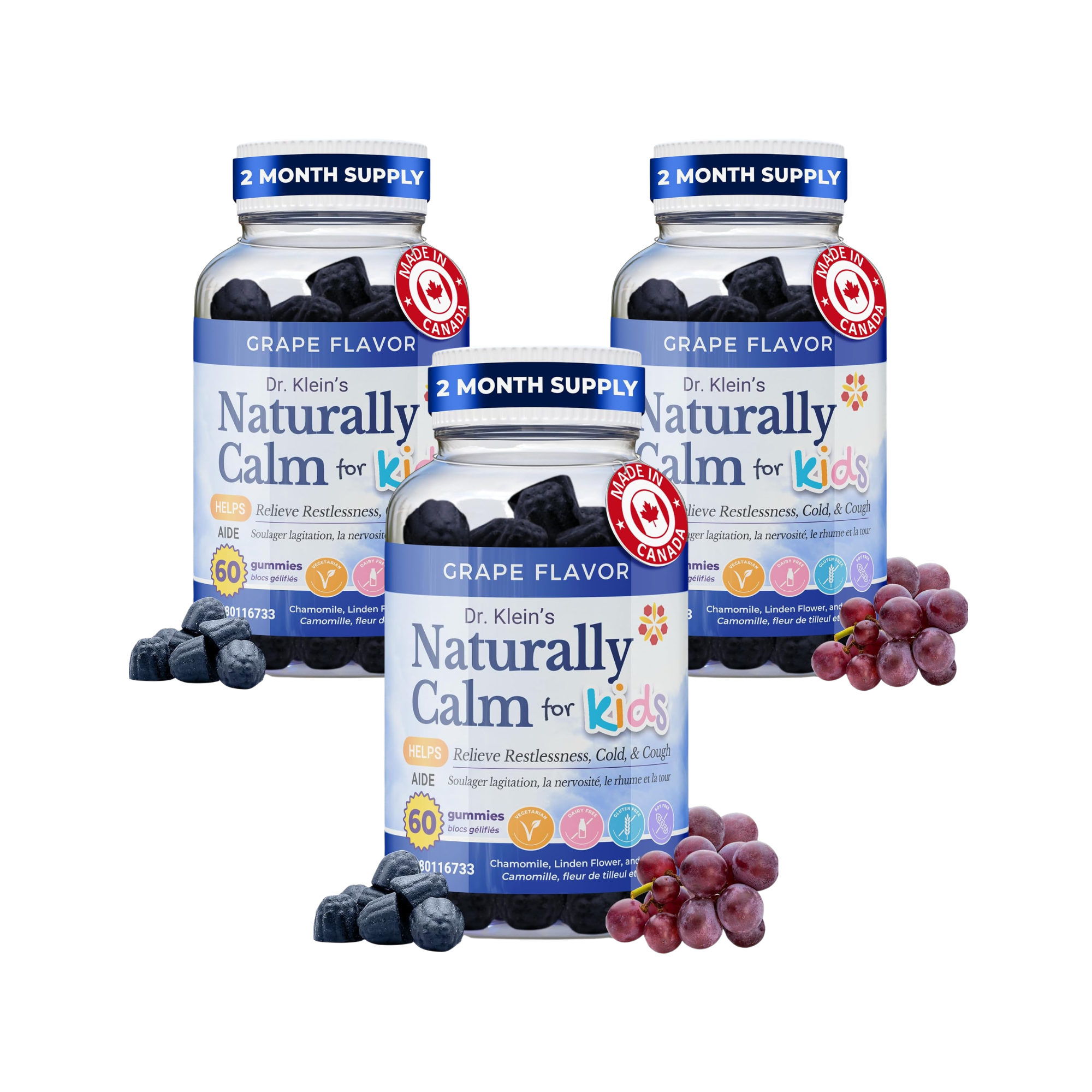 Naturally Calm 3 Pack - Bundle & Save $14.98